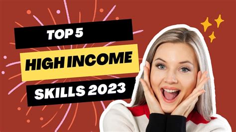 high income skills 2023 uk